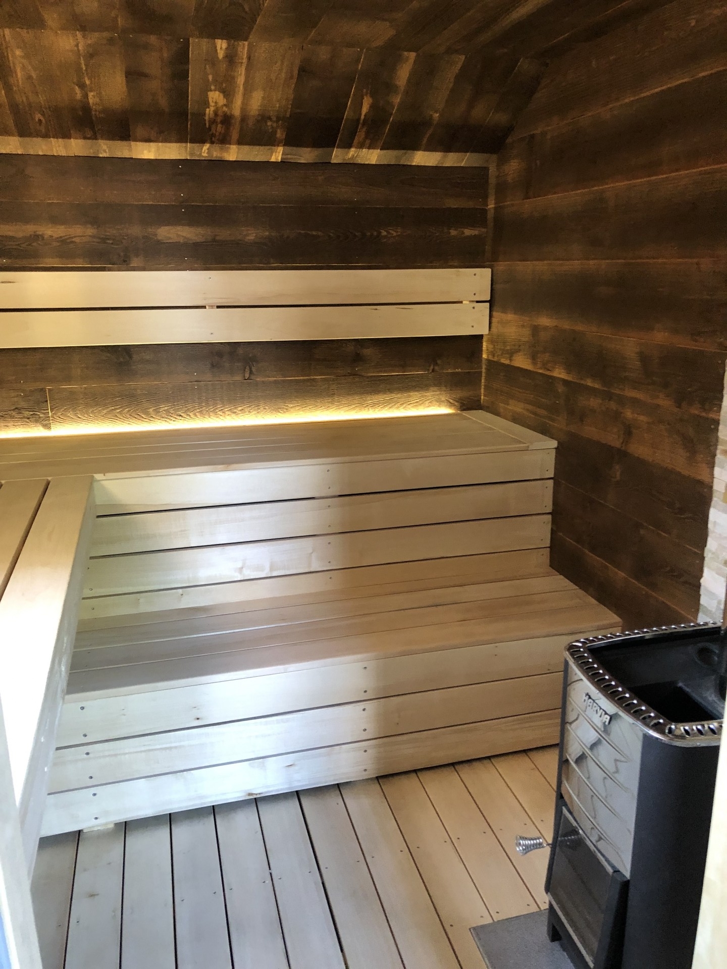 Réalisation d'un SAUNA sur mesure