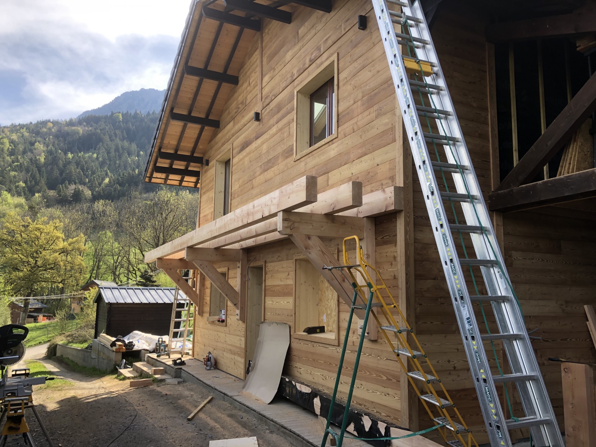 Réalisation d'un balcon