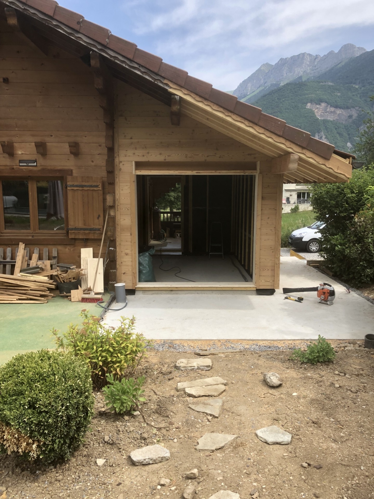 extension d'un chalet sur FAVERGES