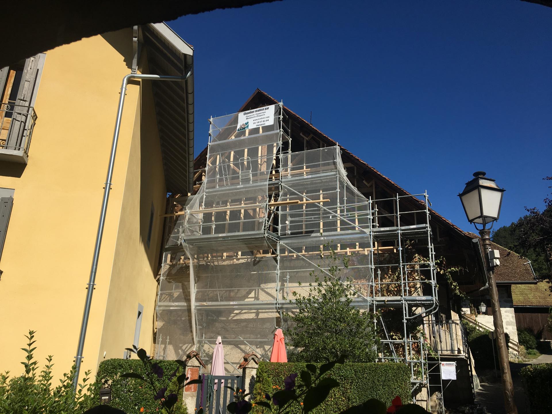 bardage pignon TALLOIRES